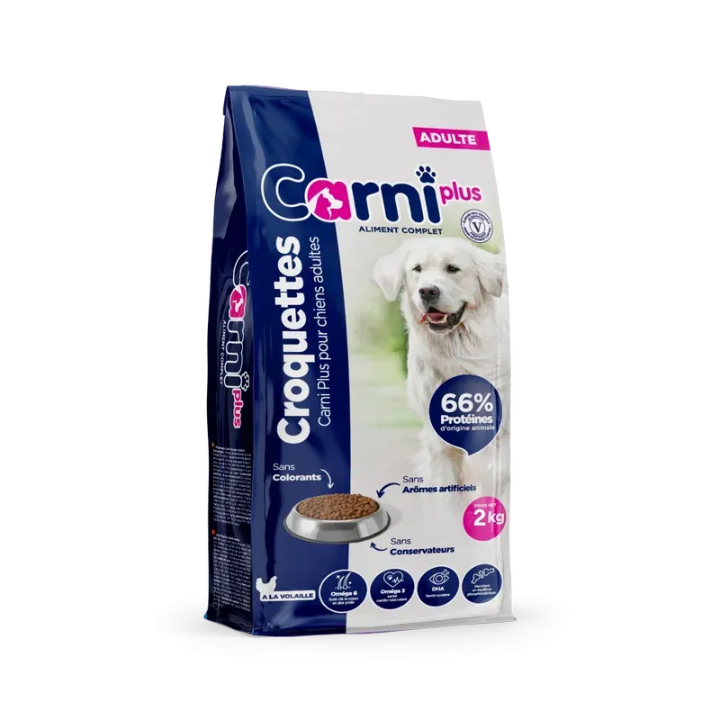 🐶 Carni Plus للكلاب البالغة – بالدجاج 🍗