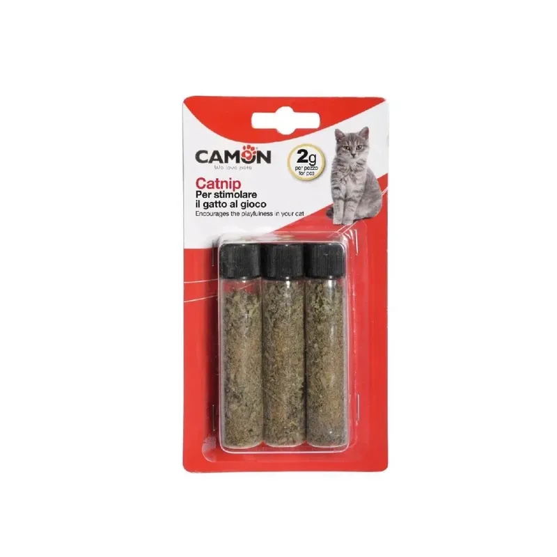 عشب القطط Camon Catnip – 3 قوارير
